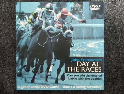 2006 Complete John Francome's Day At The Races DVD Game Contents Mint 🔥  • £7.99