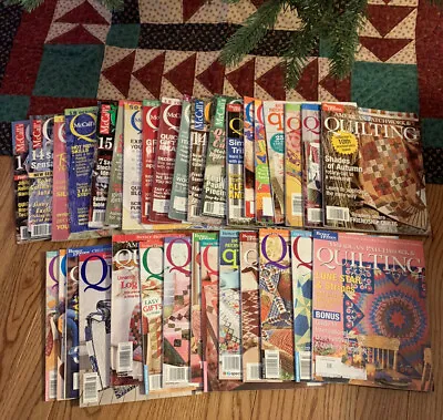 American Patchwork & Quilting McCalls &  1 Fons Porter Magazines 34 • $26