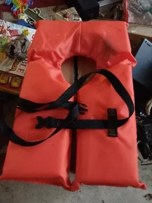 Stearns X2O U.S. Coast Guard Approved Type II Adult Life Jacket Orange • $20