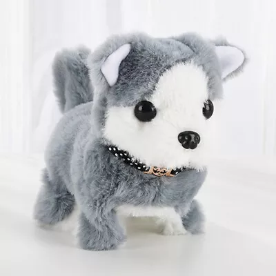 £5.93 • Buy Electronic Robot Dog Battery Powered Dog Plush Toy For Kids Child (Collar Husky)