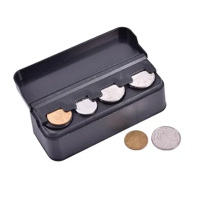 $4.02 • Buy Coins Storage Box Euro Coin Dispenser Coin Holder Case Holders Money BHM