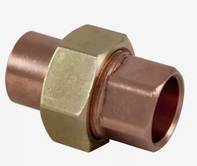 NIBCO 3/4-in X 3/4-in Copper Slip Union Fittings Features Solder Sweat 3/4  • $14.77