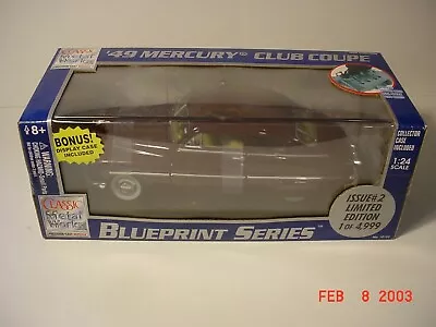 Classic Metal Works 1949 Mercury Club Coupe 1/24 Diecast Model  Uprm • $14.99