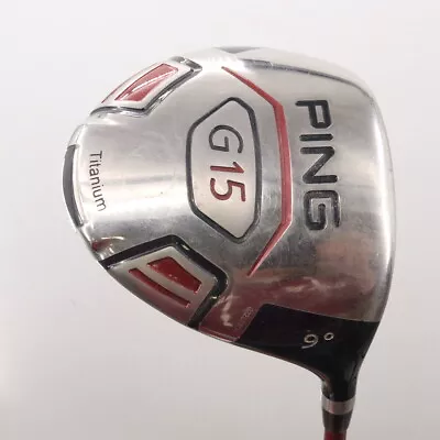 PING G 15 G15 Driver 9 Degrees Graphite TFC 149 Stiff S RH Right-Handed S-124346 • $95