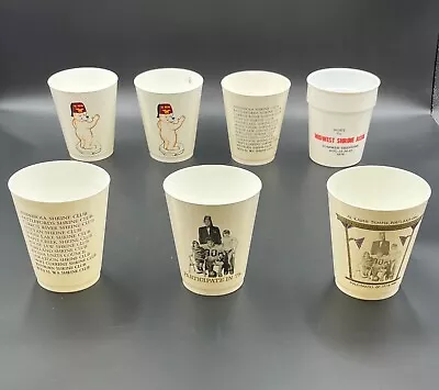 30 Plastic Event Cups Shriner / Freemason - 1970's 1980's 1990's - Unique • $11.06