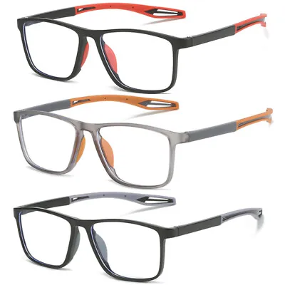 3PK Myopia Glasses Nearsighted TR Frame Men Outdoor Sport Eyeglass Frames • $15.29