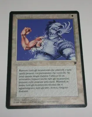 Remove Enchantments Italian Legends X1 Card Lot MTG Magic The Gathering • $2.95
