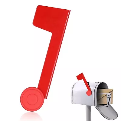 Mailbox Flag Replacement Parts Easy Assembly Metal Waterproof Outside Mailbo... • $24.44