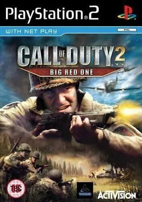 Call Of Duty 2: The Big Red One (Sony PlayStation 2 2005) FREE UK POST • £3.98