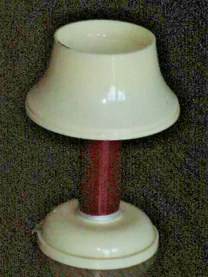 Vintage Ideal ? Doll House Accessory Battery Operated Lamp -  Plastic • $6.95