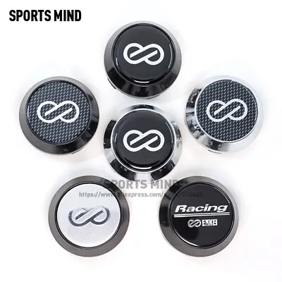 4PCS 60MM Car Wheel Center Caps For ENKEI WHEEL CE28 Rim TE37 Tokyo Time Attack • $33.74