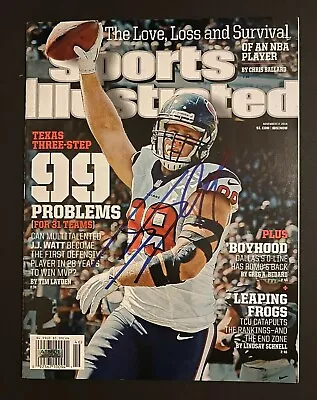 JJ Watt Autographed Sports Illustrated • $135