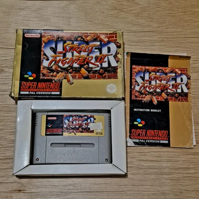 £31 • Buy Nintendo SNES Street Fighter 2 II PAL UK EU Collectors Boxed Complete 1993 CIB