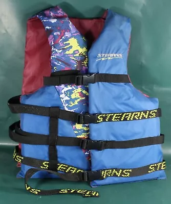 Stearns Boating Water Ski Life Vest Adult Universal Size 30-52 • $14.44