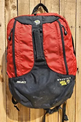 Mountain Hardware Project Backpack Laptop Red/Black Hiking Camping School  • $27.34