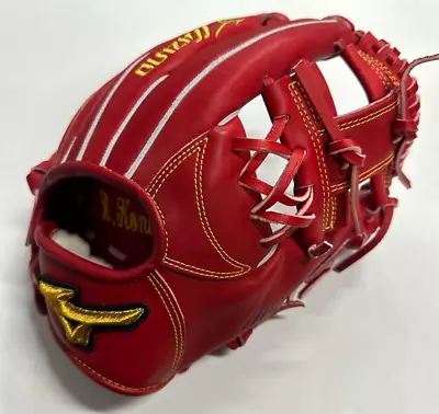 Mizuno Pro 11.5inch Infield Right Red 1AJGR97003 Flagship Shop Limited Glove • $329