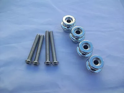 $29 • Buy Yamaha V-Star 1100 Classic / Custom  Chrome Bungee Knobs - A Set Of 4