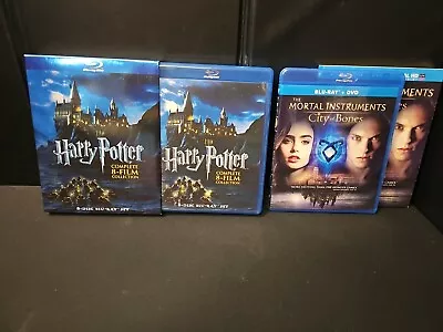 Harry Potter -  Complete 8 Film Collection + The Mortal Instruments Blu-ray • $14.95