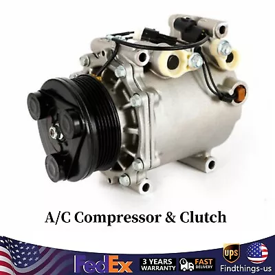 A/C Air Conditioner Compressor For 2002-07 Mitsubishi Lancer 2.0L 00-05 Eclipse • $94.05