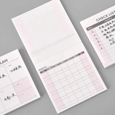 $3.49 • Buy 60 Pages Notepad Paper Stationery Bullet Journal Japanese Gift Diary Plan To Do