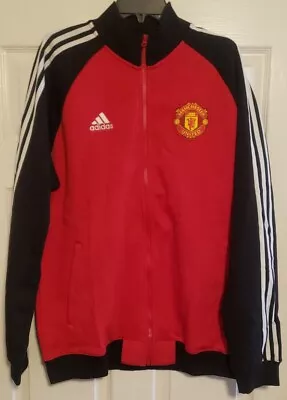 New With Tags! Adidas Manchester United 21 Anthem Jacket Men's XL • $25