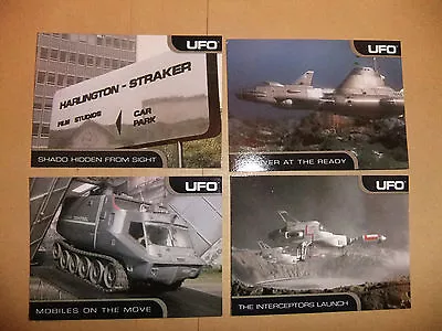 GERRY ANDERSON UFO 4 Promo Card Set ITC Ed BISHOP SHADO CARDS INC • $8.70