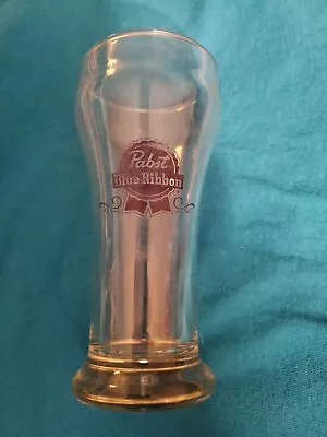  VTG! PABST BLUE RIBBON BEER 10oz PILSNER BEER GLASS • $6