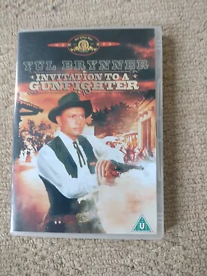 Invitation To A Gunfighter  (1964) DVD Yul Brynner Western Film Uk Region 2  423 • £0.95