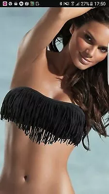  Fashion Brand Tassel Bra Woman Sexy Bikini Set PAD Swimsuits Sport Fringe T • £9.99