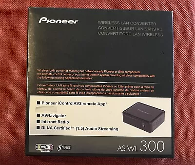 PIONEER AS-WL300 Wireless LAN Converter For Pioneer A/V Receivers • $100