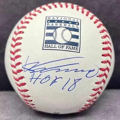 Vladimir Guerrero Auto Signed Rawlings Hall Of Fame Inscribed Baseball JSA COA • $30