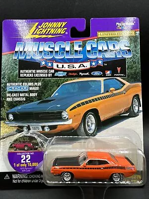 1999 Johnny Lightning #25 ORANGE 1970 FORD TORINO Muscle Cars USA • $14.99