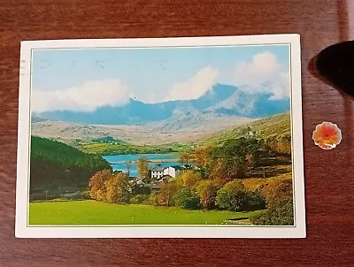 Snowdon From Capel Curig Gwynedd Dixon Postcard Posted 1991 • £1.60