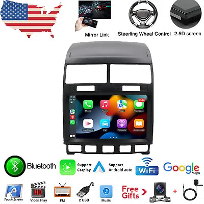 For VW Touareg 2003-2010 Car Stereo Radio Android 13 Apple Carplay GPS BT Player • $136.99