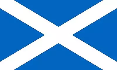 SCOTLAND SALTIRE FLAG 3FT X 2FT LARGE NATIONAL SCOTTISH COLLECTABLE SOUVENIR YES • £3.90