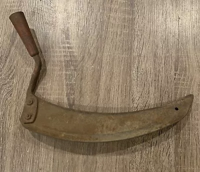 Vintage Antique Scythe Hay Grain Sickle Farm Tool Blade • $30