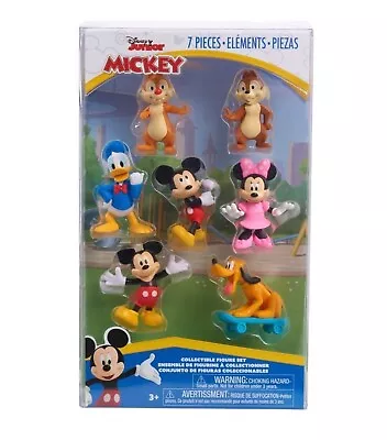 Disney Junior Mickey Mouse 7 Piece Collectible Figure Set NEW • $15.57