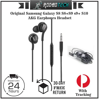 Original Samsung Galaxy S8 S8+S9 S9+ S10 AKG Earphones Headset • $31.99