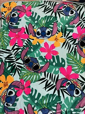 $25 • Buy Disney Lilo & Stitch Ohana Reversible Fleece Blanket