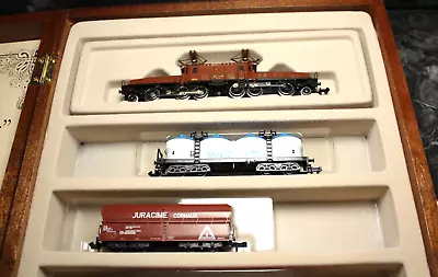 Model Power Minitrix N-scale The Swiss Krocodile Locomotive Set Limited Edition • $129.99