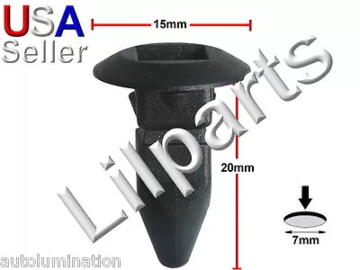 Bumper Fender Apron Screw Grommet Nut Clip A20925 N908-214-01 VW Jetta Audi • $4.99