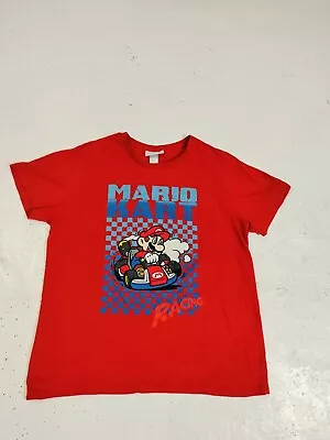 Sz 2 XL Mario Kart Red Mens Tshirt • £12.40