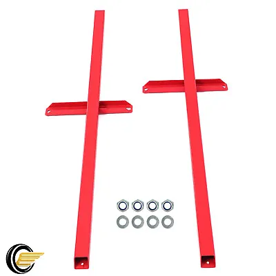 For Ford Mustang&Cobras 79-04 Red Subframe Connectors Control Arm Powder Coated • $59