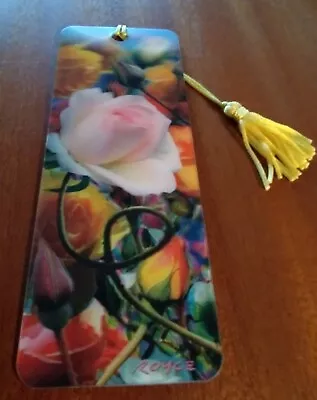 3D Awesome Rose 🌹 Lenticular Bookmark EXCELLENT CONDITION! C31 • £4.99