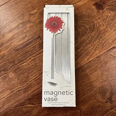 Magnetic Aluminum Vases Set Of 5  PelegDesign Brand New  • $22.99