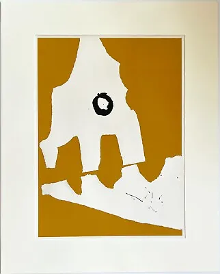 Robert Motherwell Original Screenprint/Collage Ten Works X Ten Painters 1964 • $795