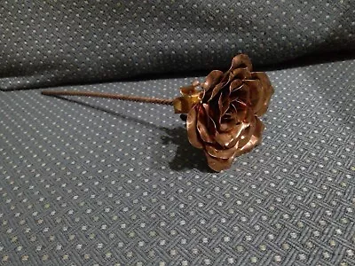 Handcrafted Forever Rose Copper Metal • $43.99