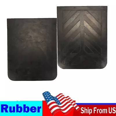 $59.93 • Buy Mud Flaps 24 X 30  Semi Truck Trailer Heavy Duty 0.24  Thick Rubber 1 Pair US