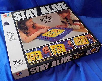 $44.98 • Buy STAY ALIVE The Ultimate Survival Game 100% Complete W/ Original Marbles MB 1978