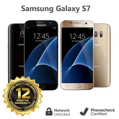 Samsung Galaxy S7 - 32GB - G930 - GSM Unlocked AT&T Verizon T-Mobile - Excellent • $94.95